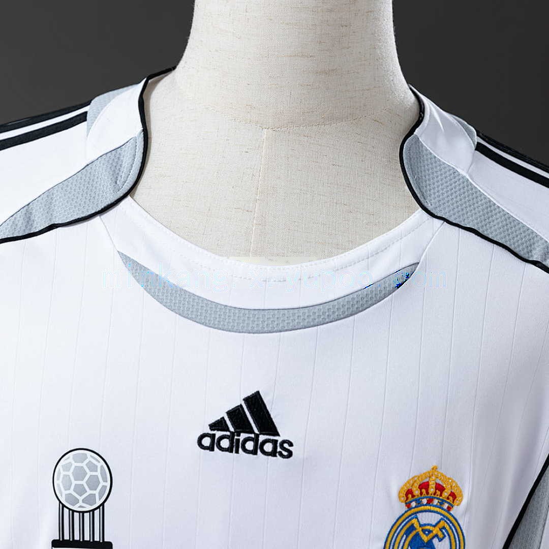 Real Madrid 2006_07 Home Long Sleeve Retro Jersey S-XXL 7
