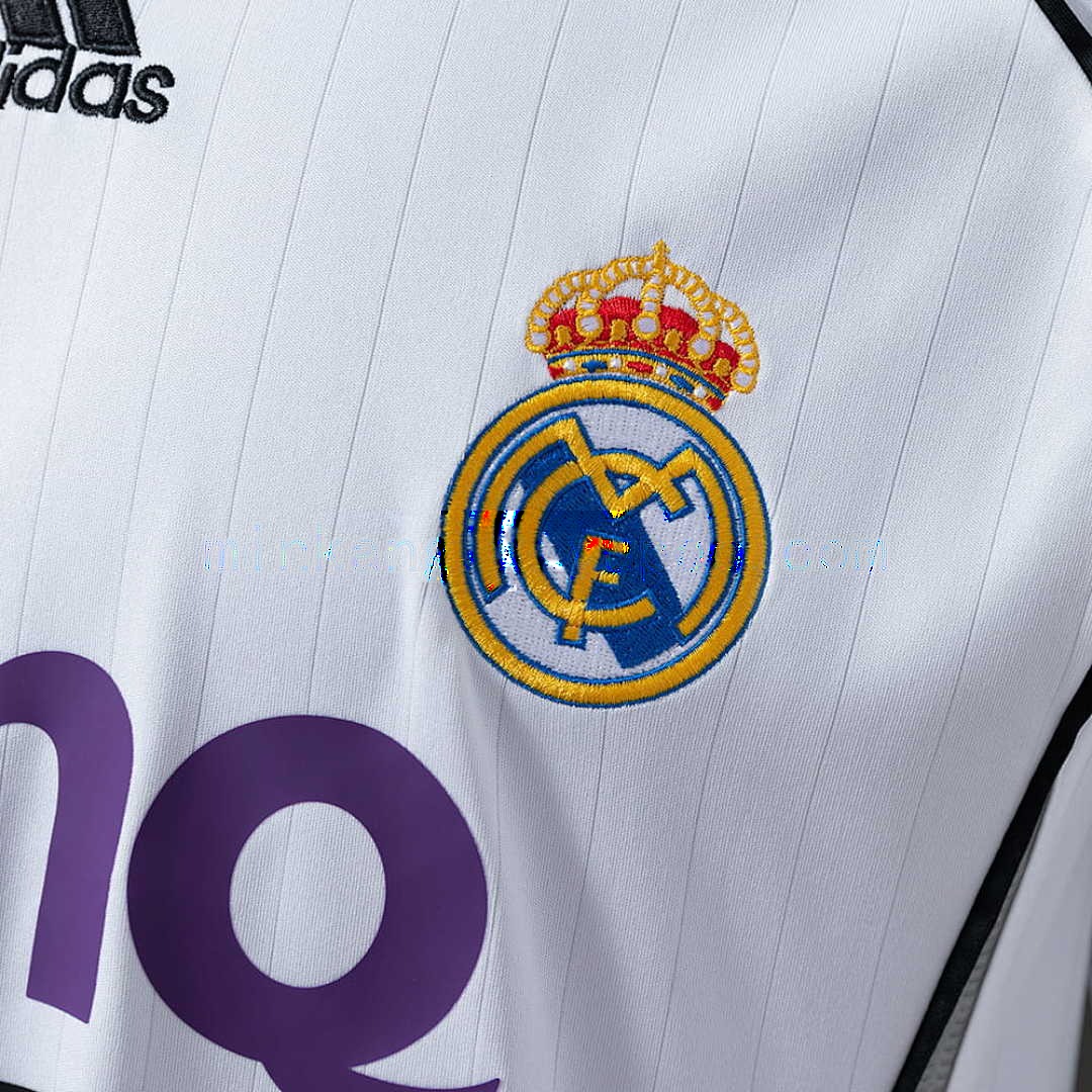 Real Madrid 06_07 Player Version Retro Home Jersey S-3XL 5