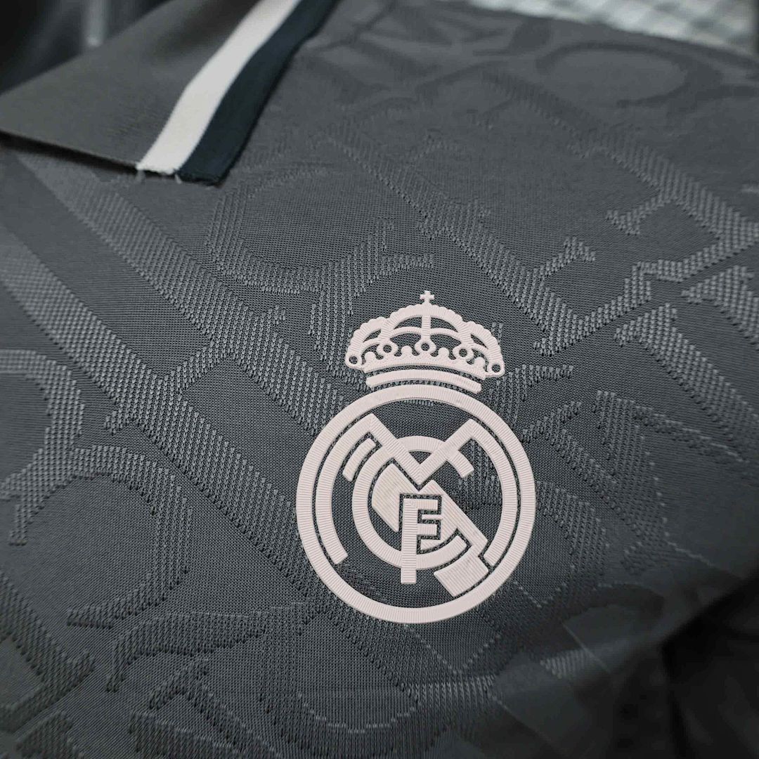 24-25 Real Madrid Third Long Sleeve Kit Player Version Shirt 3
