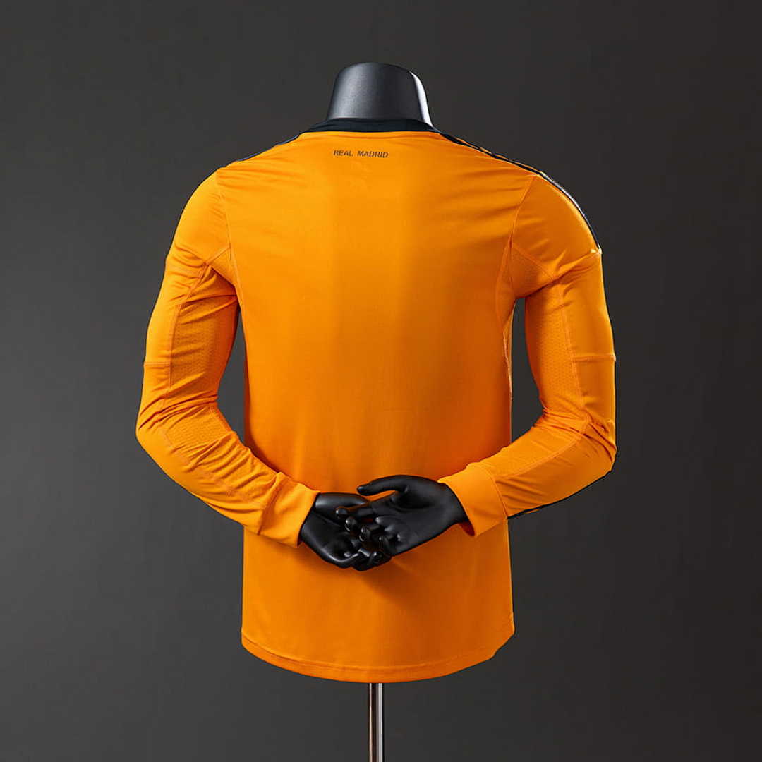 Real Madrid 13_14 Third Away Long Sleeve Player Version Retro Jersey S-3XL 8