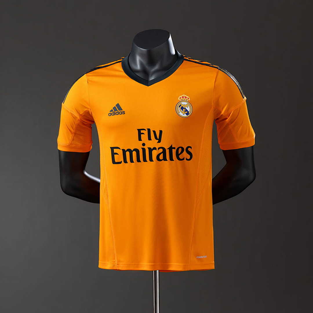 Real Madrid 13_14 Third Away Player Version Retro Jersey S-3XL