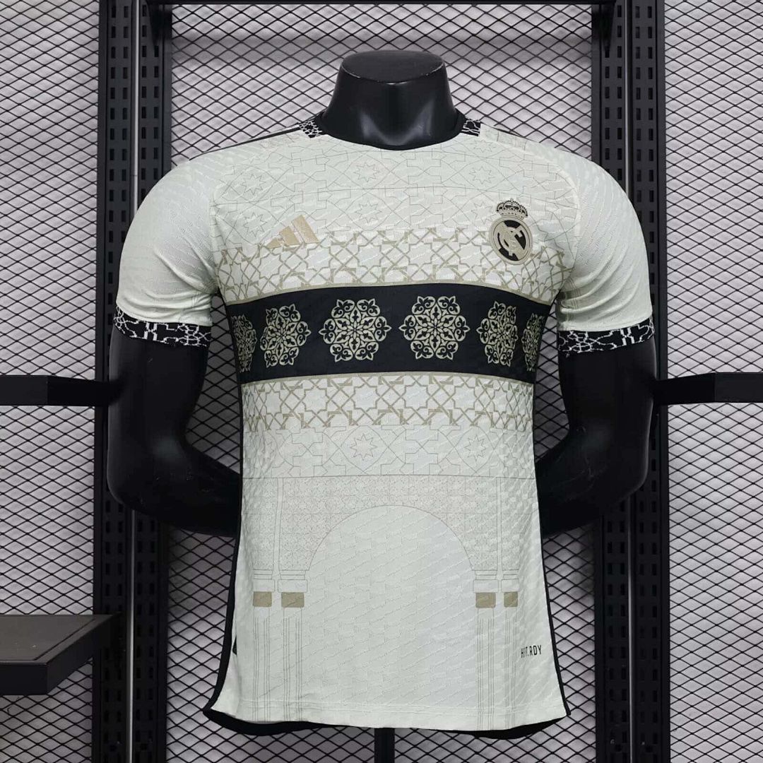 24-25 Real Madrid Special Edition White Mandala Player Version Shirt