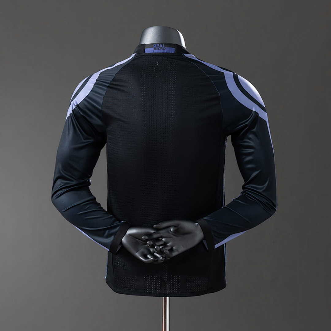 Real Madrid 16_17 Third Away Long Sleeve Player Version Retro Jersey S-3XL 8