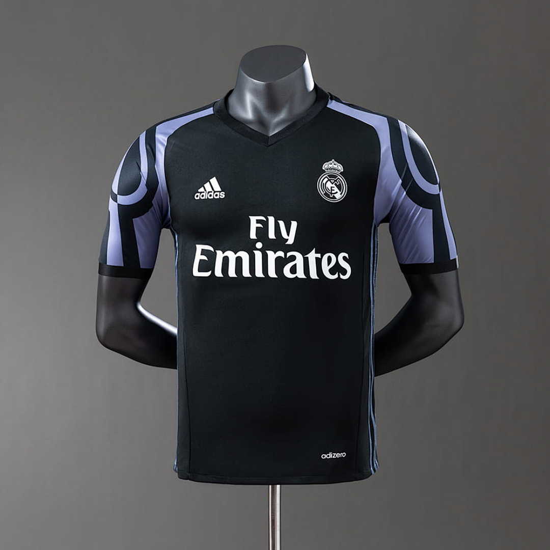 Real Madrid 16_17 Third Away Player Version Retro Jersey S-3XL