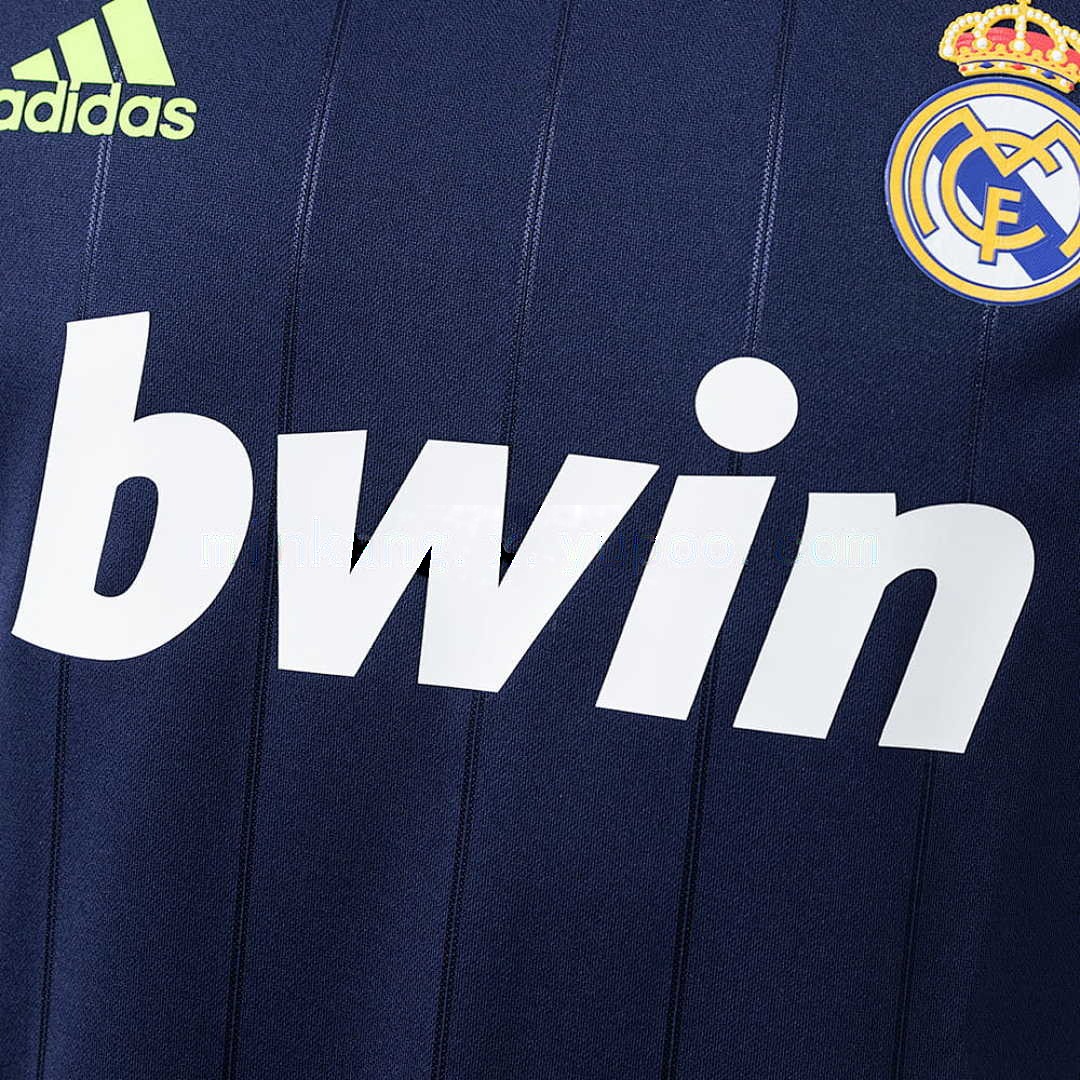 Real Madrid 12_13 Away Long Sleeve Player Version Retro Jersey S-3XL 6