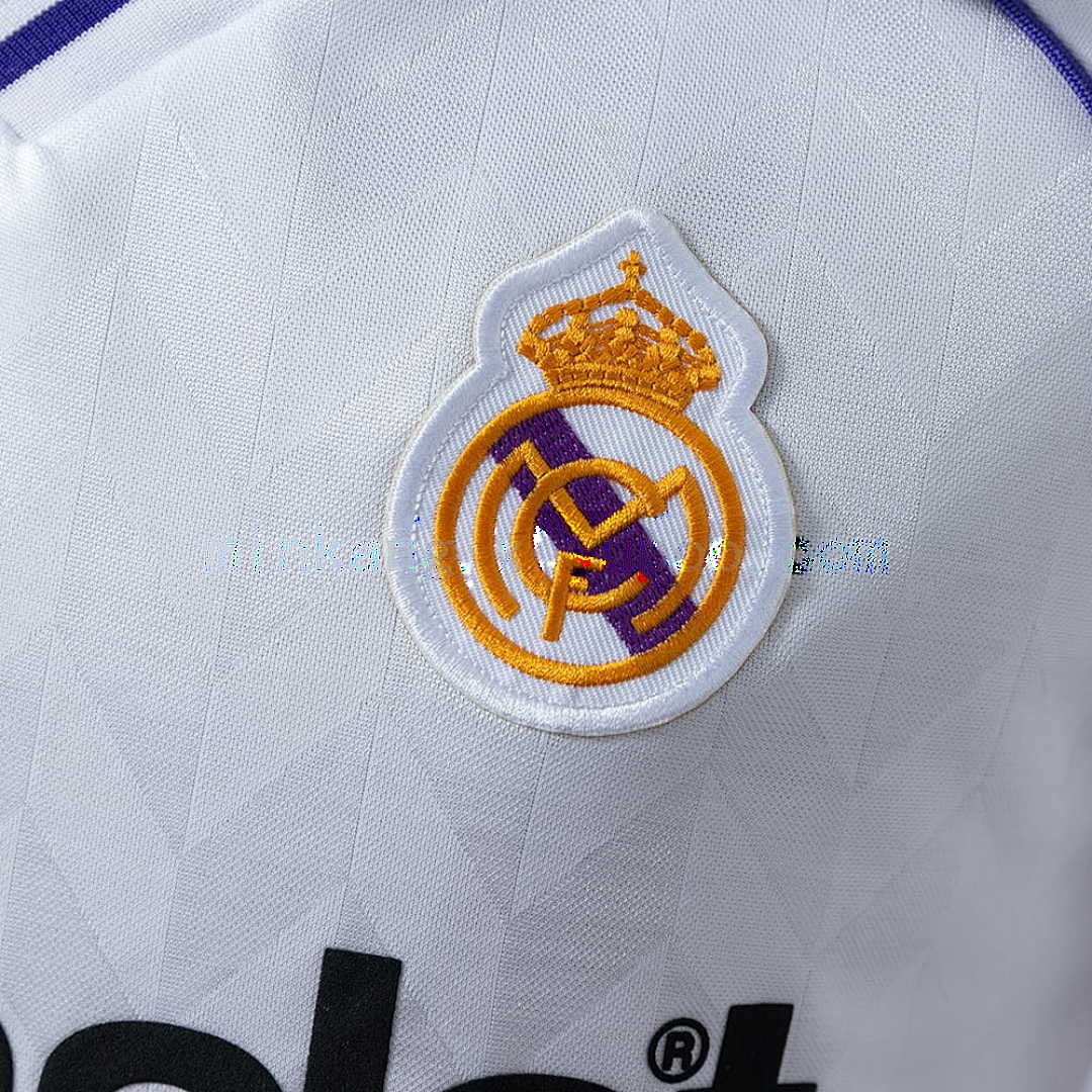 Real Madrid 1988 Home Retro Jersey S-XXL 4