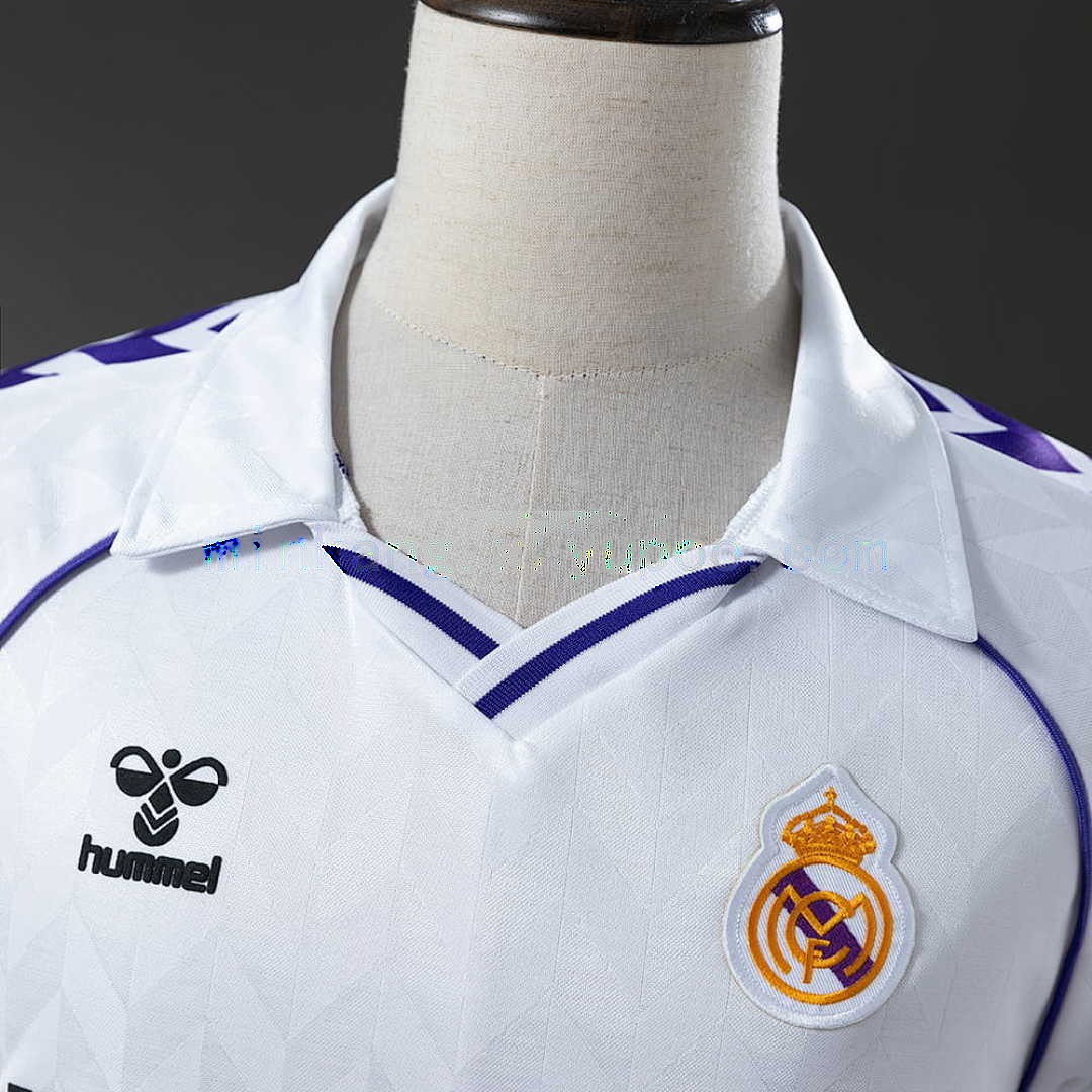 Real Madrid 1988 Home Retro Jersey S-XXL 6