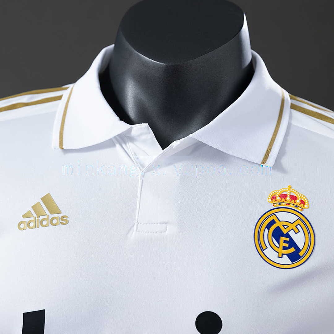 Real Madrid 11_12 Home Long Sleeve Player Version Retro Jersey S-3XL 6