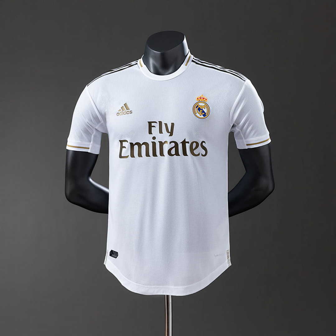 Real Madrid 19_20 Home Player Version Retro Jersey S-3XL