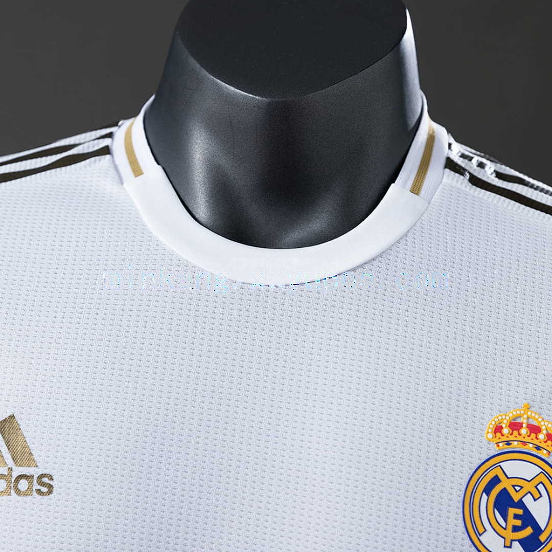Real Madrid 19_20 Home Player Version Retro Jersey S-3XL 7