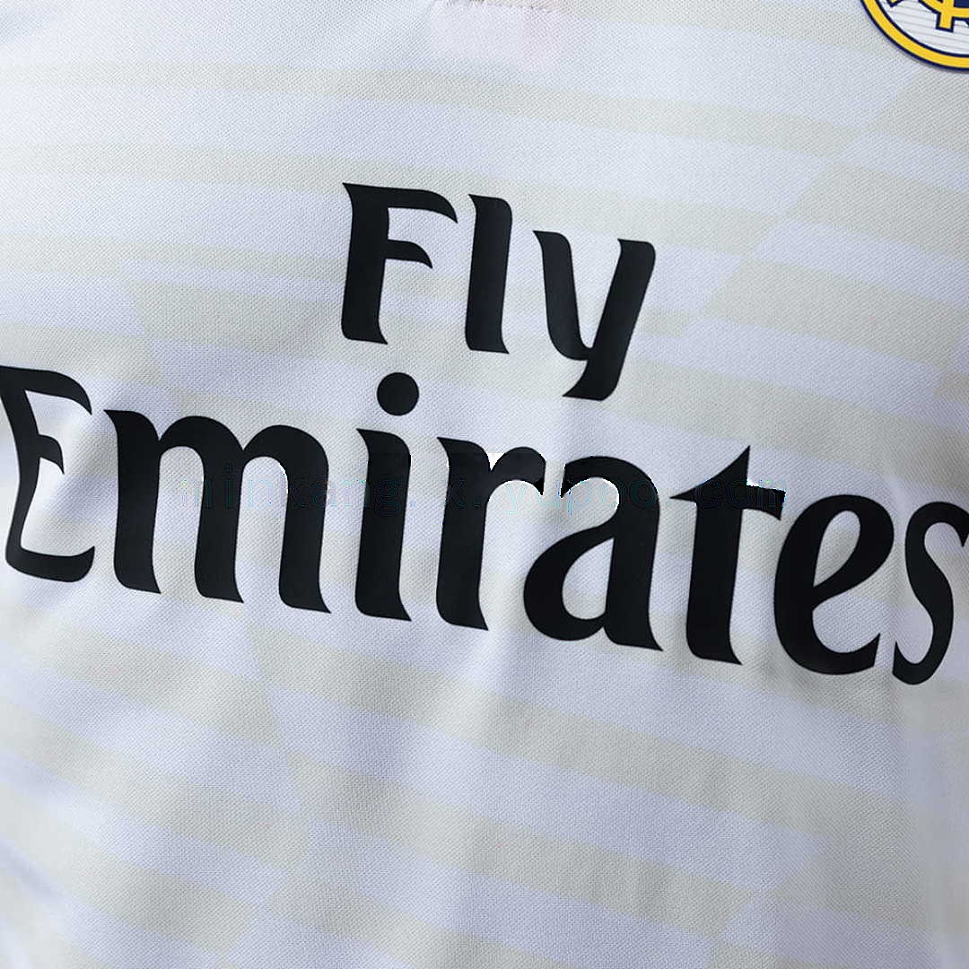 Real Madrid 14_15 Home Long Sleeve Player Version Retro Jersey S-3XL 6