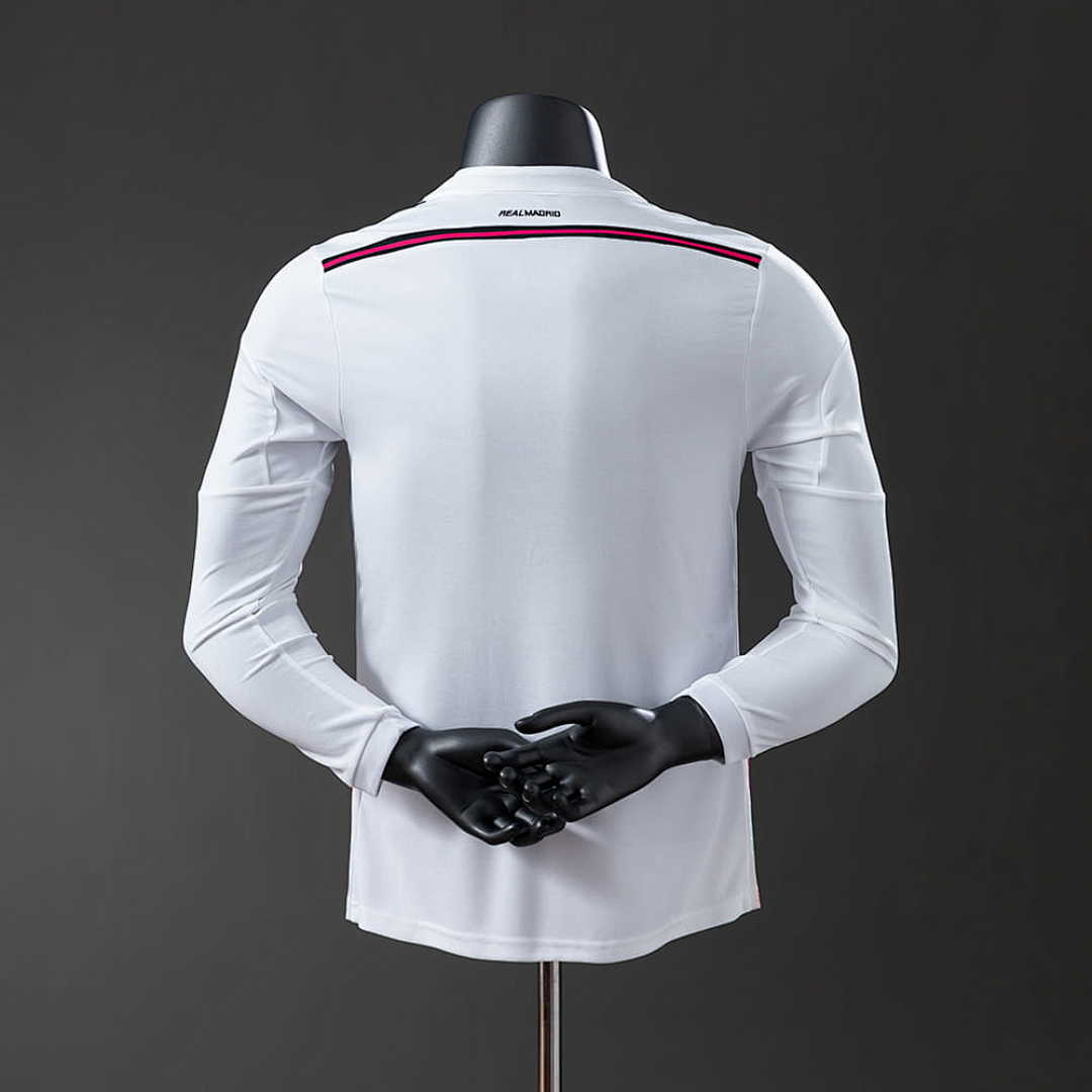 Real Madrid 14_15 Home Long Sleeve Player Version Retro Jersey S-3XL 8