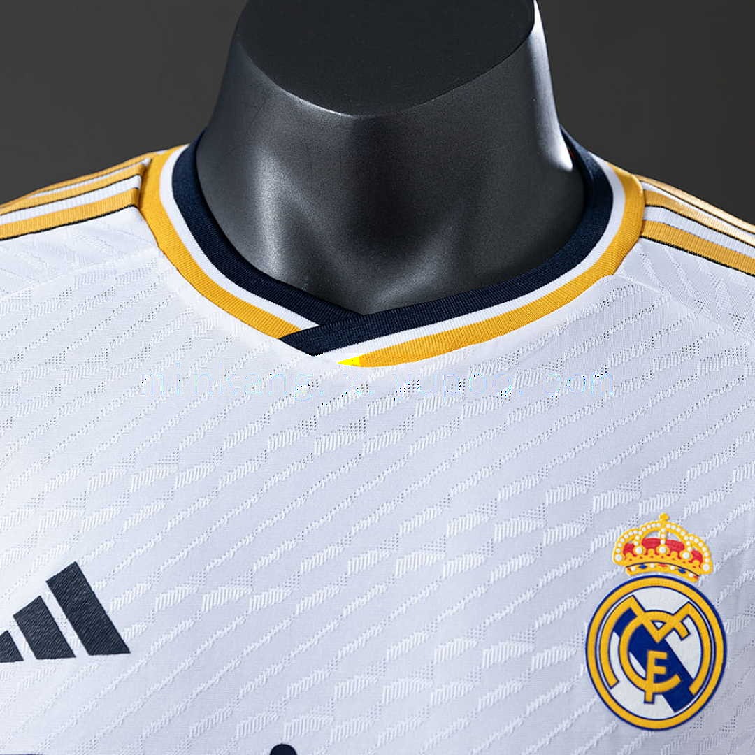 Real Madrid 23_24 Home Long Sleeve Player Version Jersey S-3XL 7