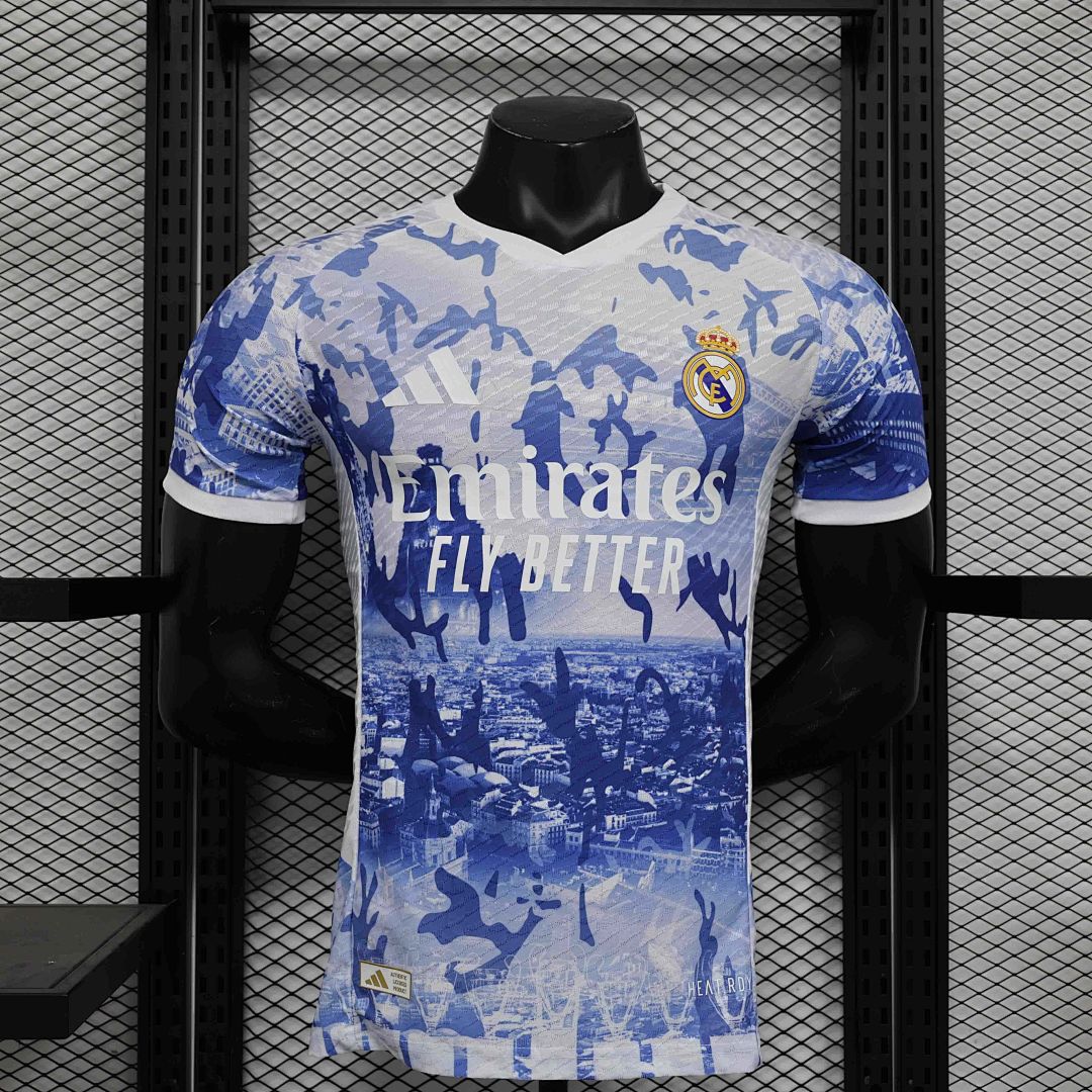 24-25 Real Madrid Blue City Special Edition Player Version Shirt