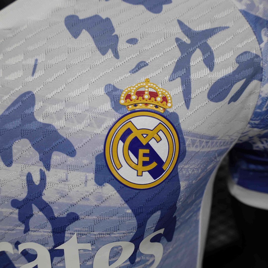 24-25 Real Madrid Blue City Special Edition Player Version Shirt 6