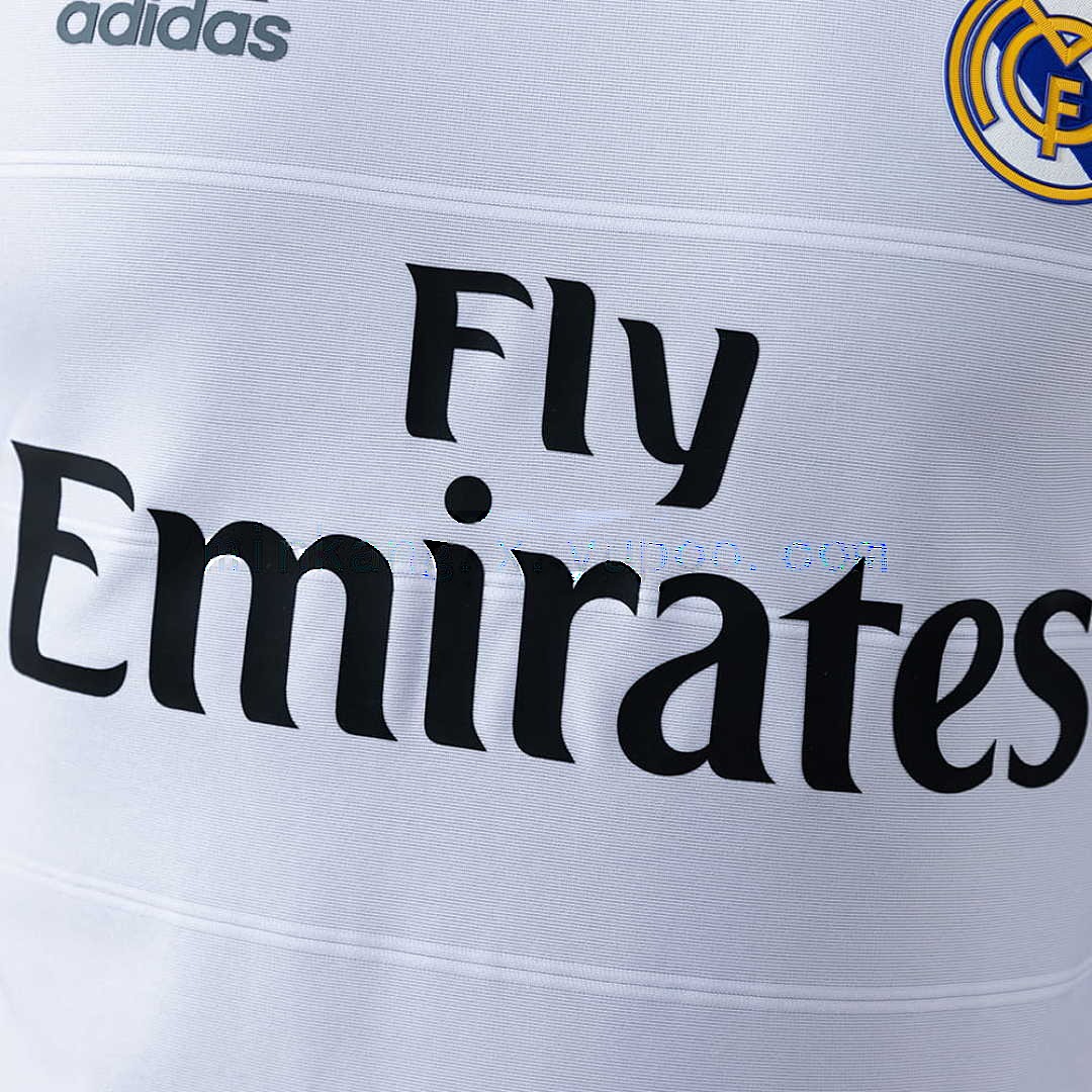 Real Madrid 13_14 Home Long Sleeve Player Version Retro Jersey S-3XL 6