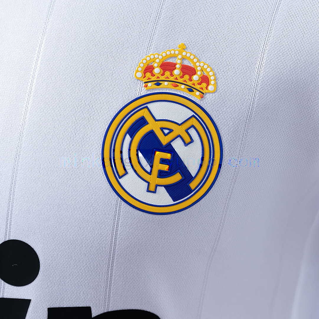 Real Madrid 12_13 Home Long Sleeve Player Version Retro Jersey S-3XL 5