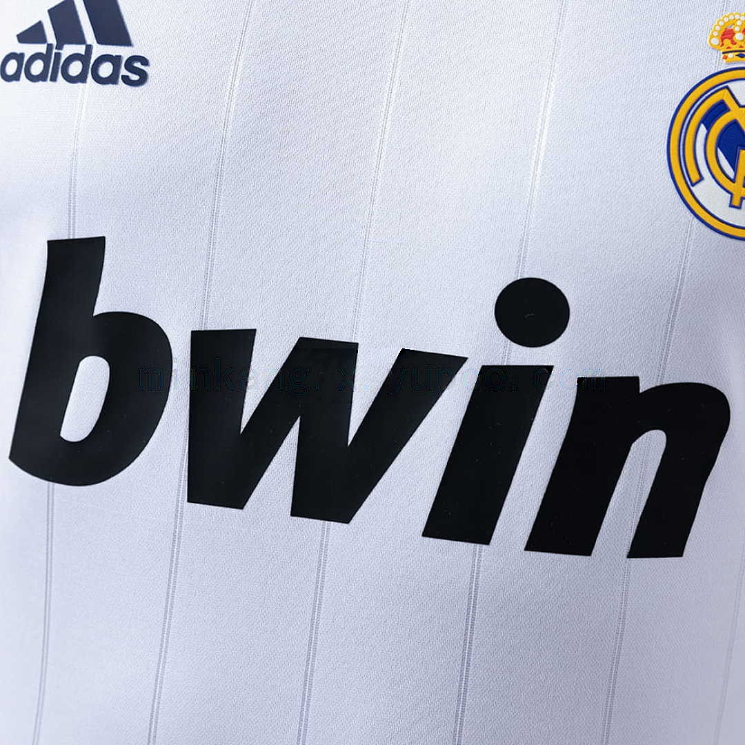 Real Madrid 12_13 Home Long Sleeve Player Version Retro Jersey S-3XL 6