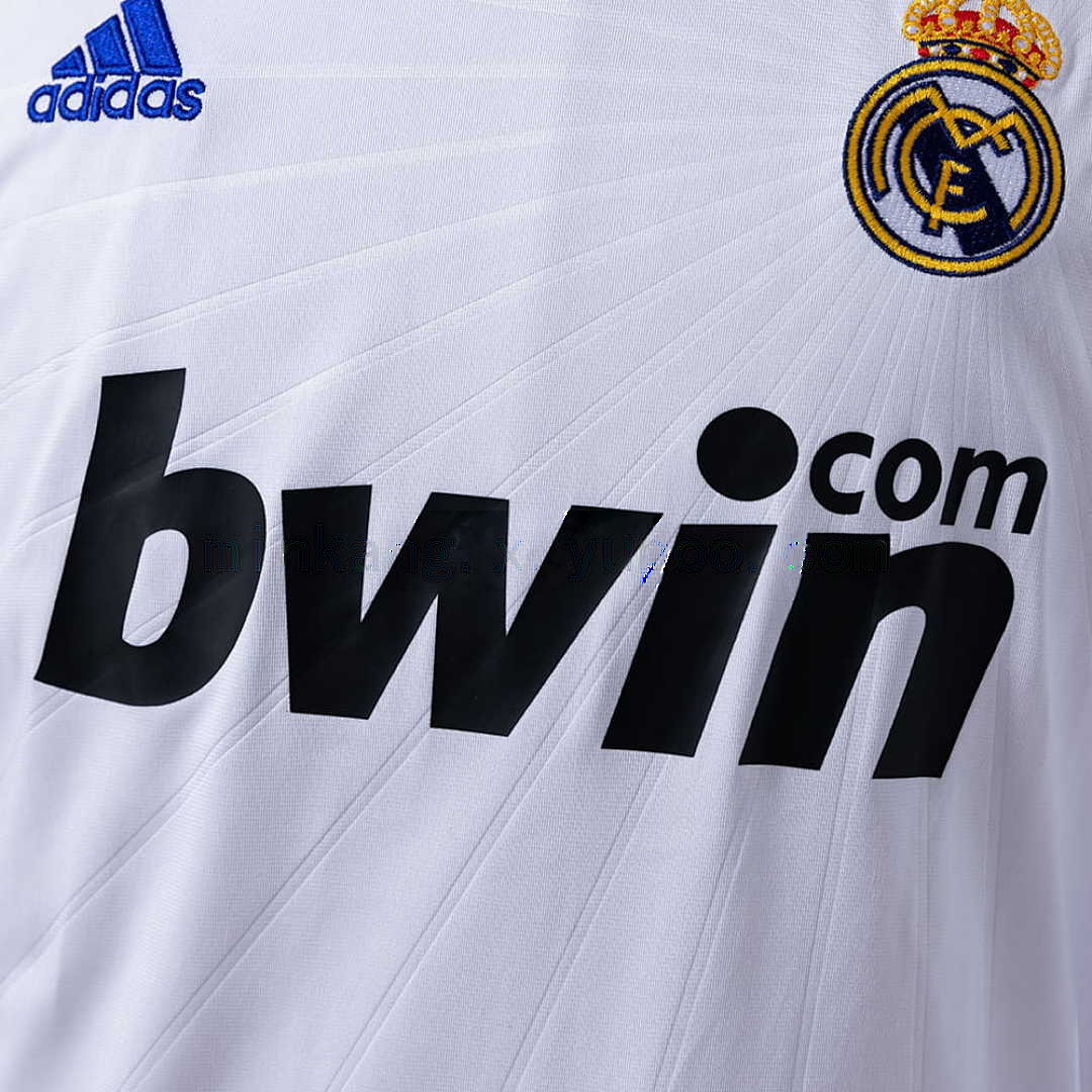 Real Madrid 10_11 Home Long Sleeve Retro Jersey S-XXL 6