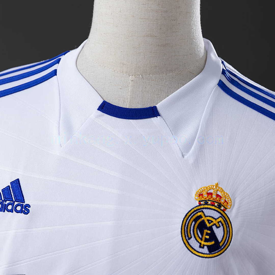 Real Madrid 10_11 Home Long Sleeve Retro Jersey S-XXL 7
