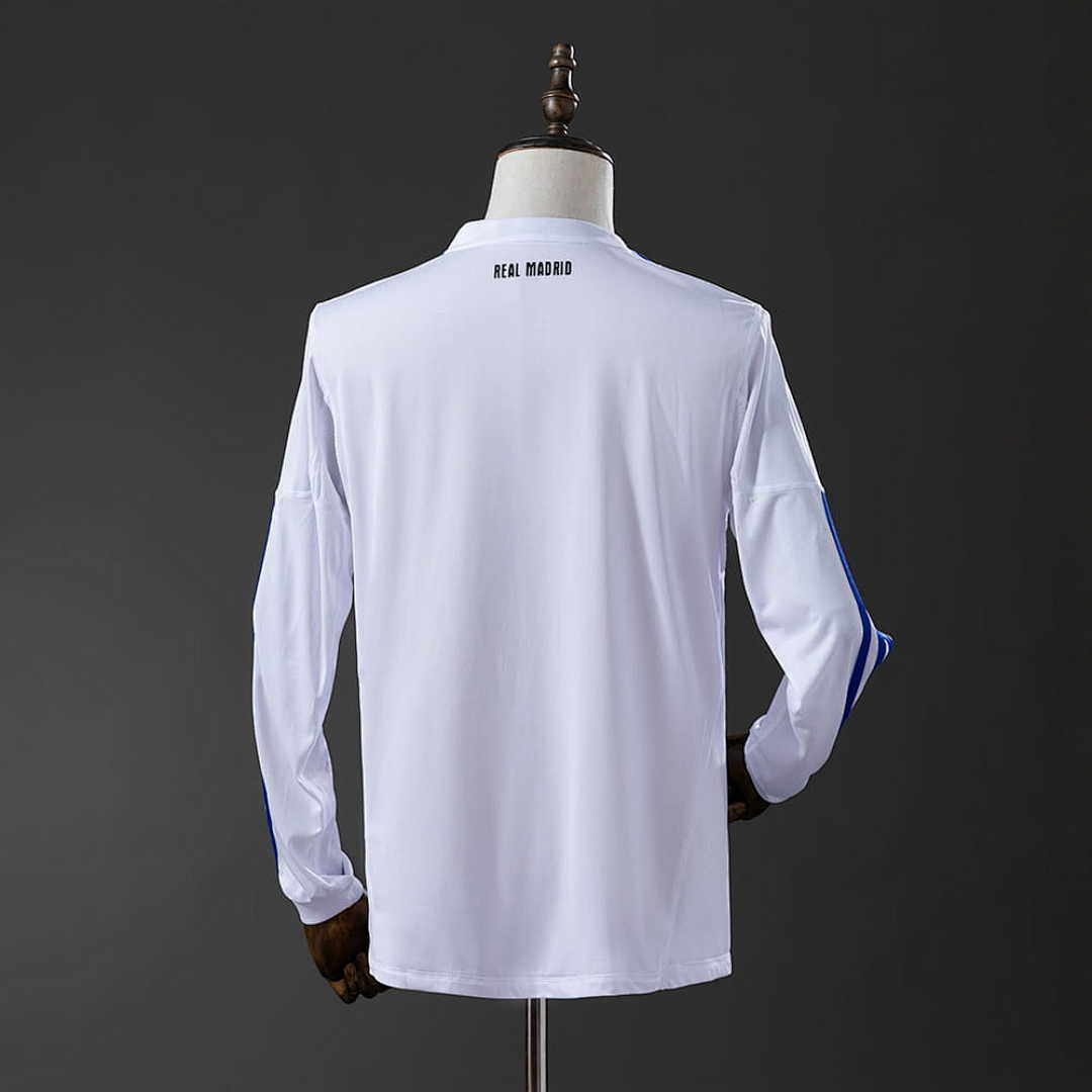 Real Madrid 10_11 Home Long Sleeve Retro Jersey S-XXL 8