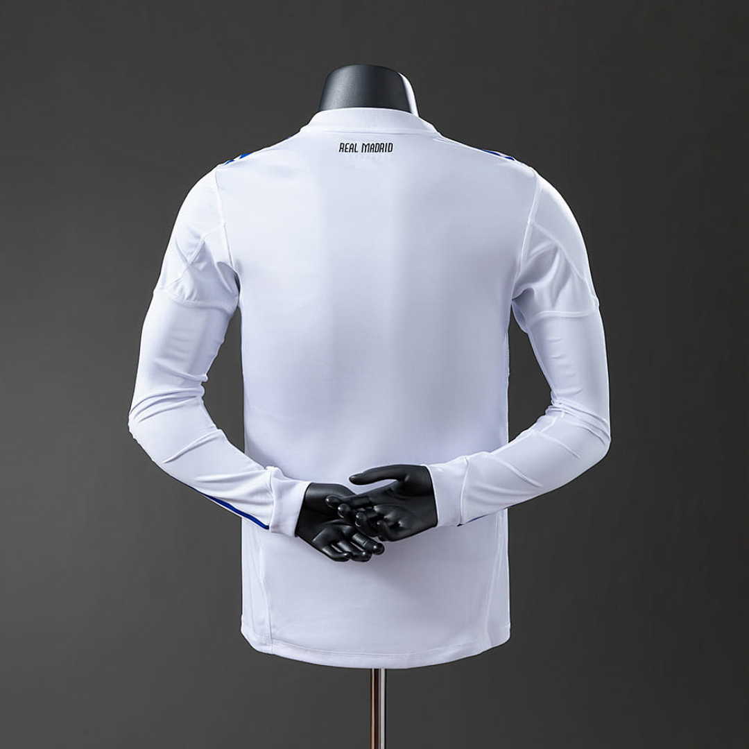 Real Madrid 10_11 Home Long Sleeve Player Version Retro Jersey S-3XL 8