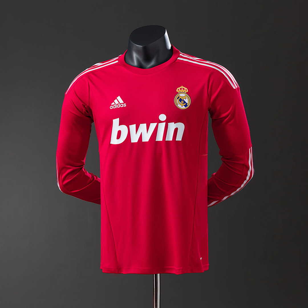 Real Madrid 11_12 Third Away Long Sleeve Player Version Retro Jersey S-3XL