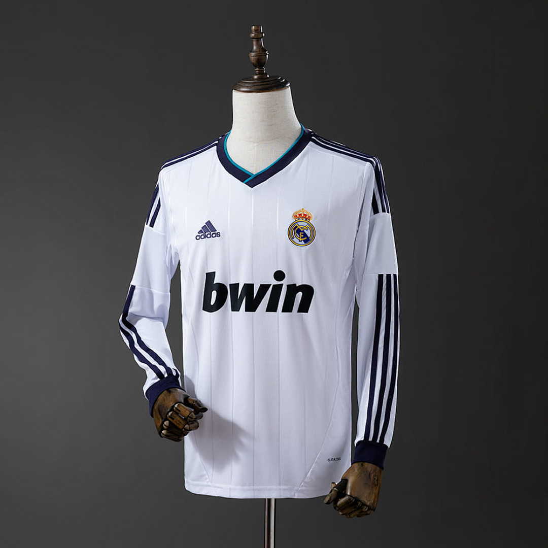 Retro Real Madrid 12_13 Long Sleeve Home S-XXL