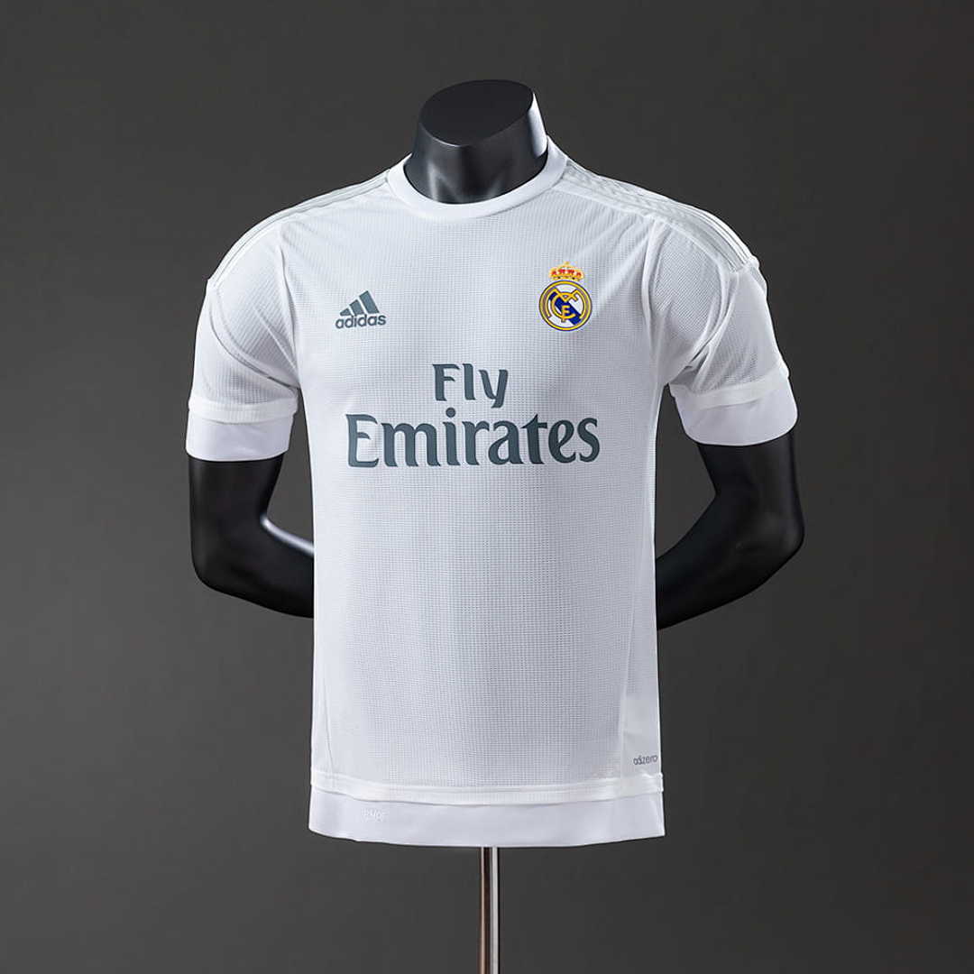Real Madrid 15_16 Home Player Version Retro Jersey S-3XL