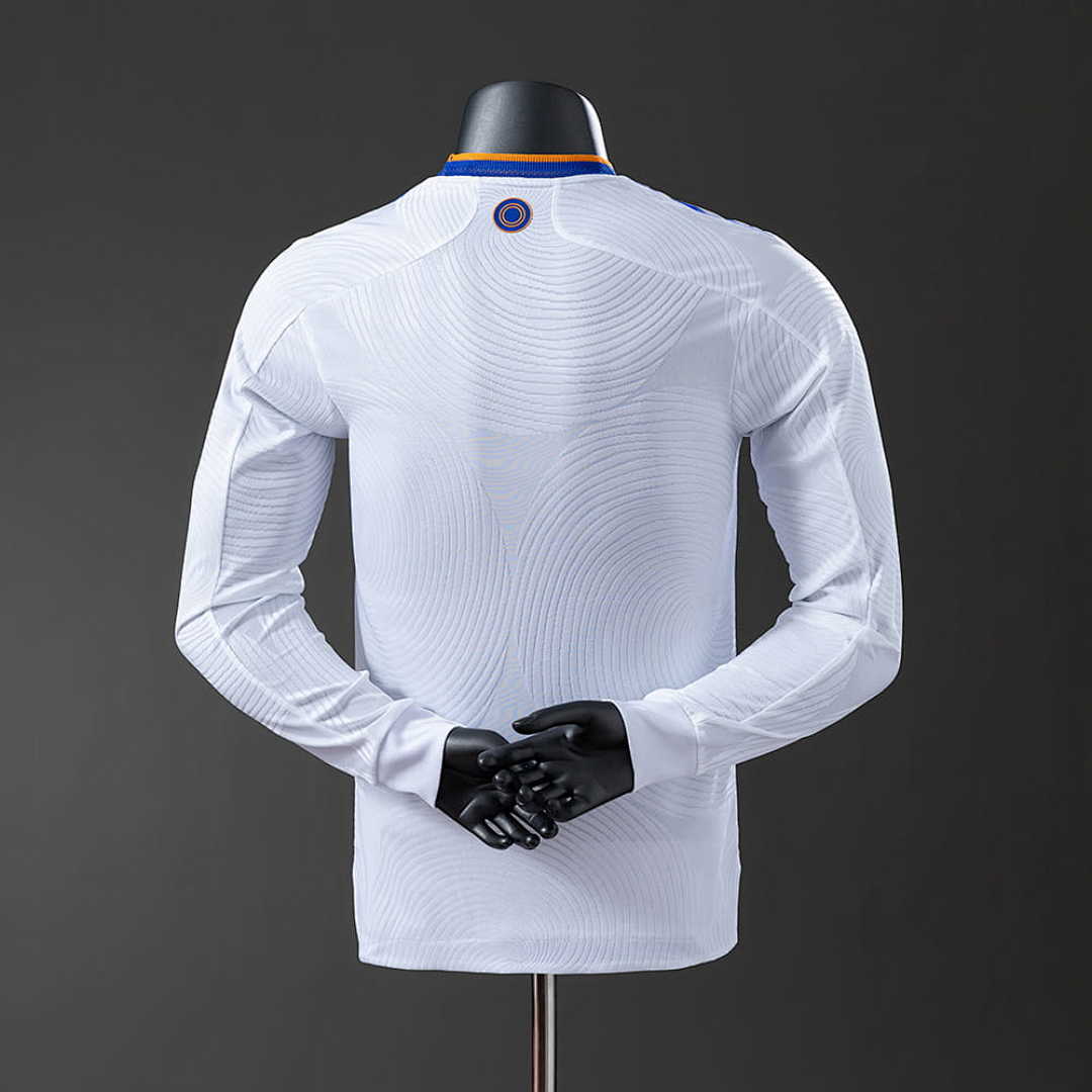 Real Madrid 21_22 Home Long Sleeve Player Version Retro Jersey S-3XL 8