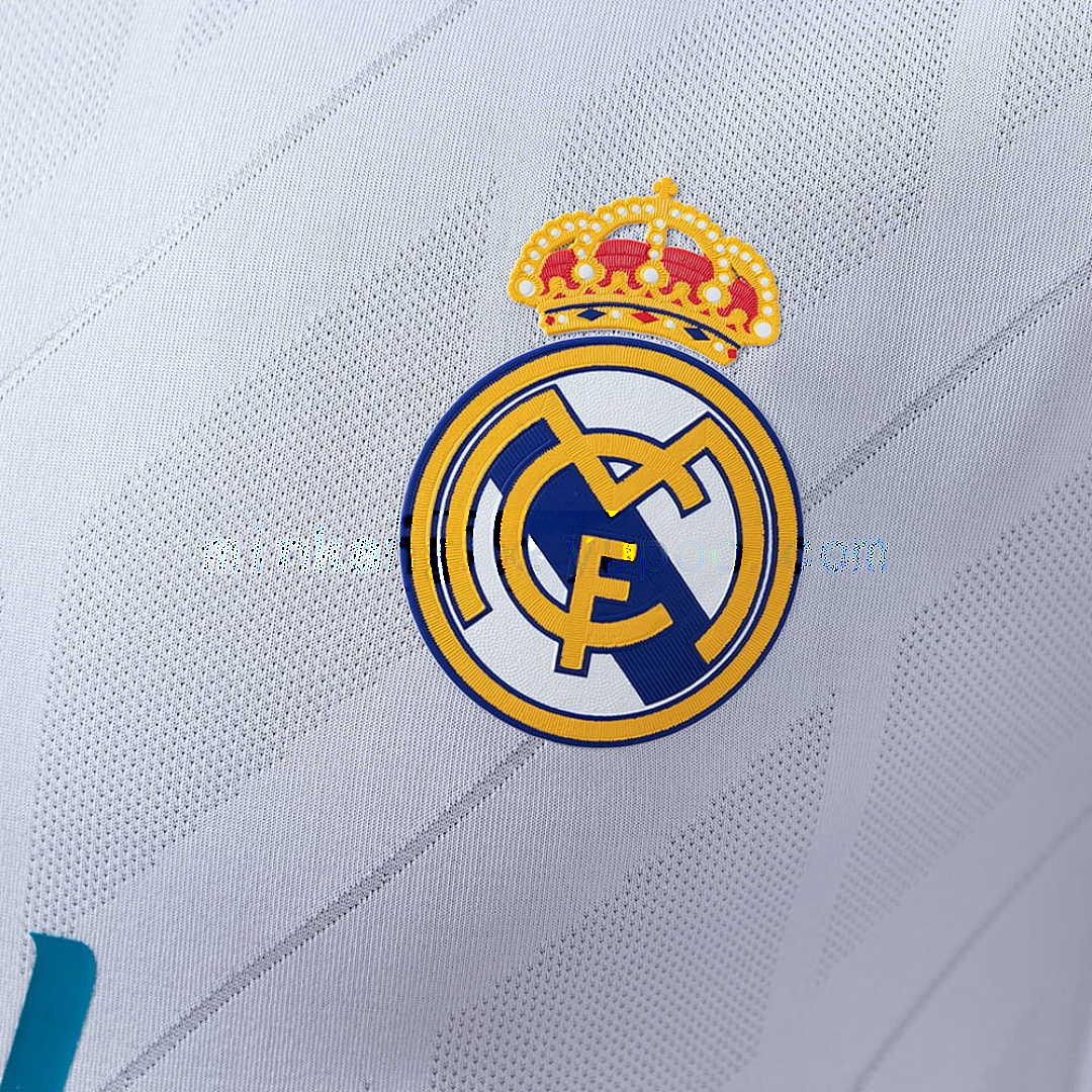 Real Madrid 17_18 Home Player Version Retro Jersey S-3XL 5