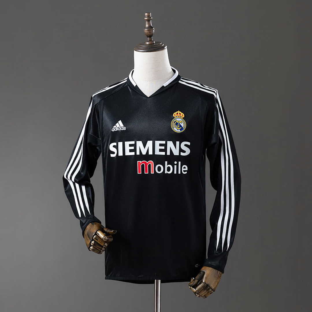 Real Madrid 04_05 third Away Long Sleeve Retro Jersey S-XXL