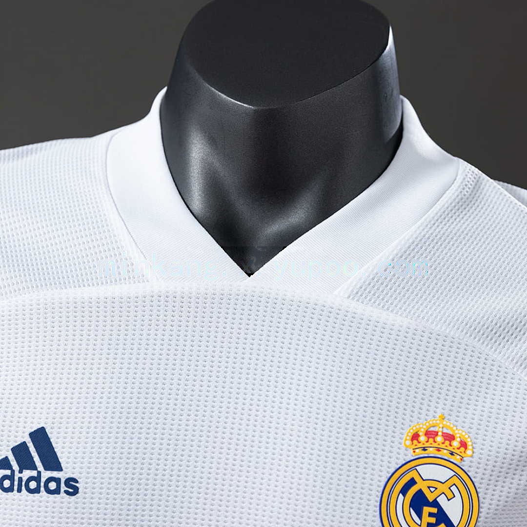 Real Madrid 20_21 Player Version Retro Home Jersey S-3XL 7