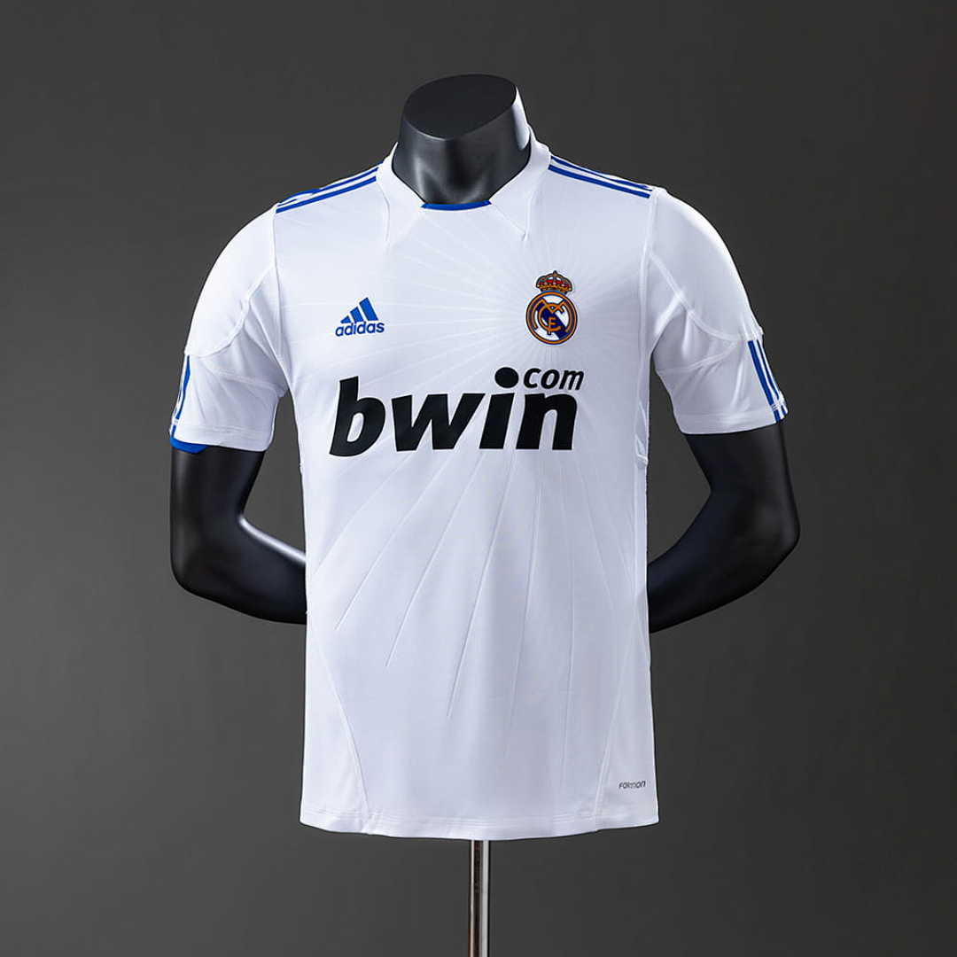 Real Madrid 10_11 Home Player Version Retro Jersey S-3XL