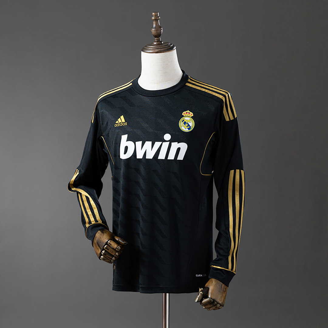 Retro Long Sleeve Real Madrid 11_12 Away S-XXL