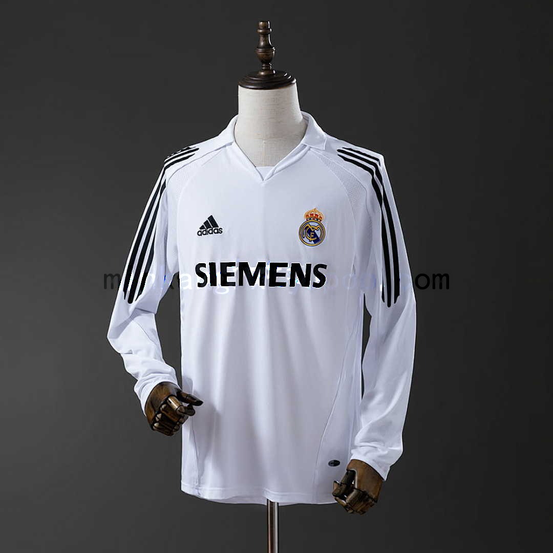 Retro long sleeve Real Madrid 05_06 home S-XXL