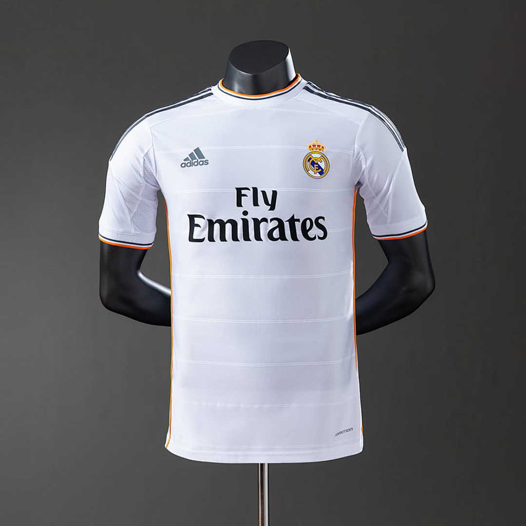 Real Madrid 13_14 Home Player Version Retro Jersey S-3XL