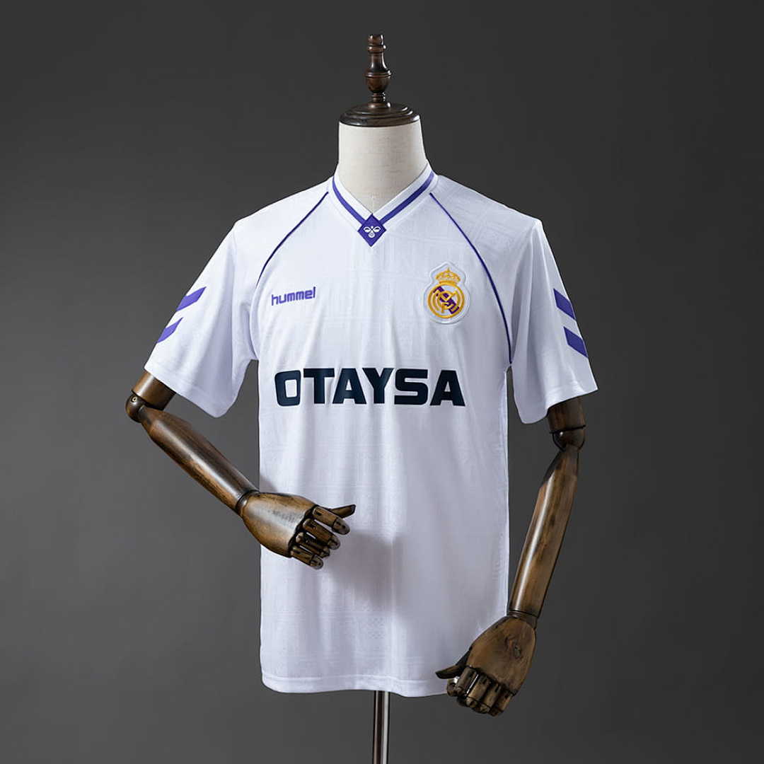 Real Madrid 90_91 Home Retro Jersey S-XXL
