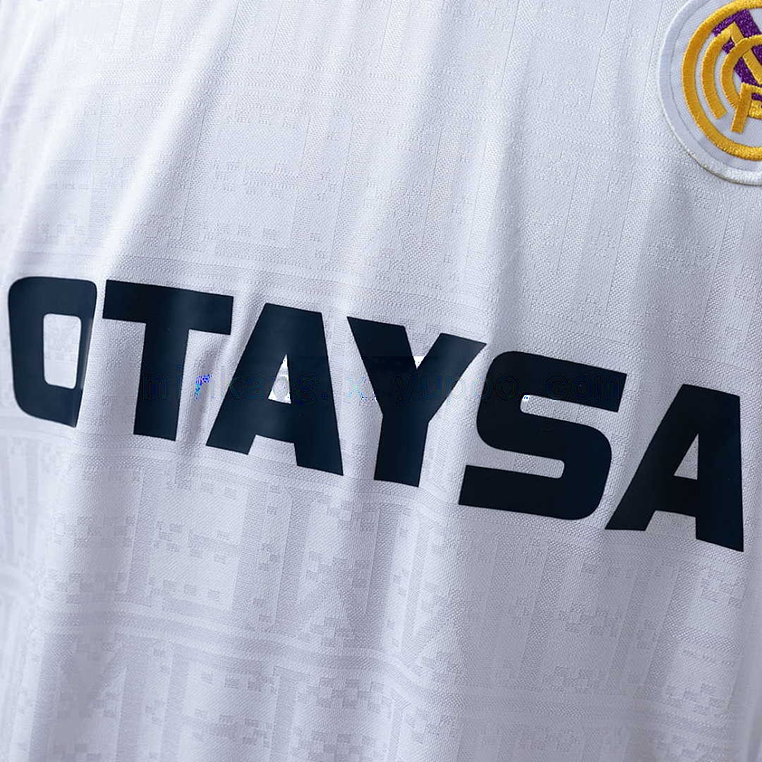 Real Madrid 90_91 Home Retro Jersey S-XXL 5