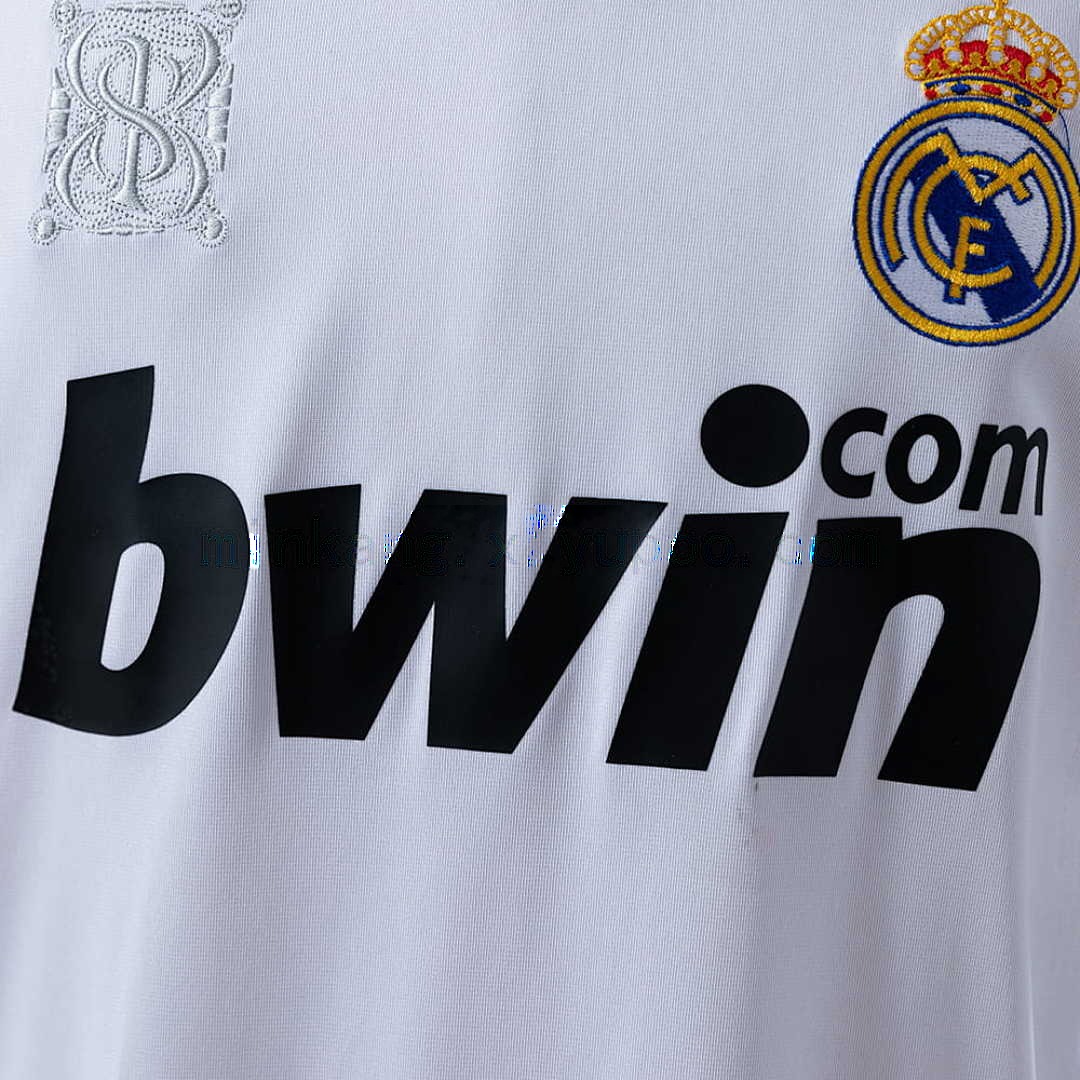 Retro Real Madrid 09_10 Long Sleeve Home S-XXL 7