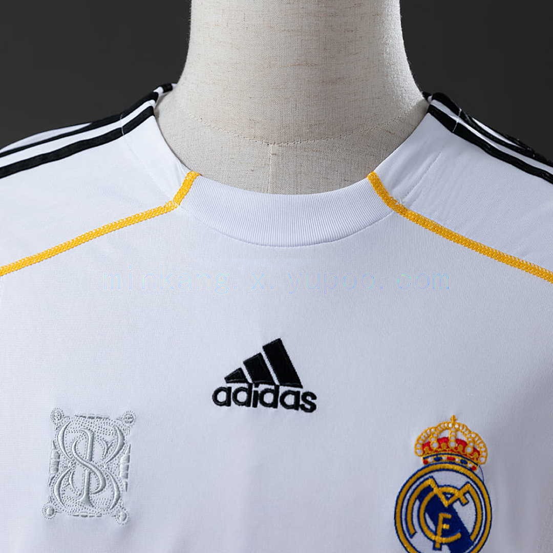 Retro Real Madrid 09_10 Long Sleeve Home S-XXL 8