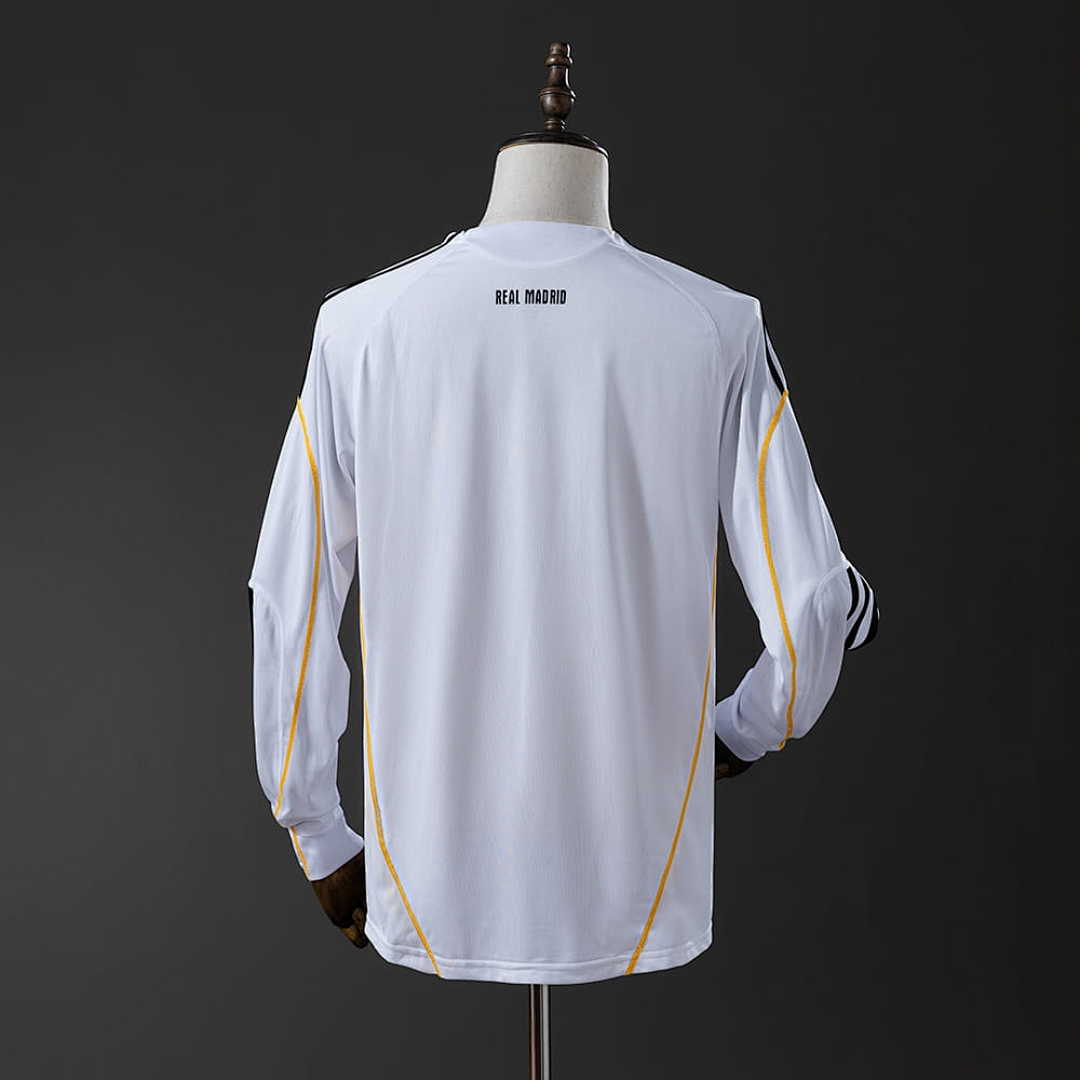 Retro Real Madrid 09_10 Long Sleeve Home S-XXL 9