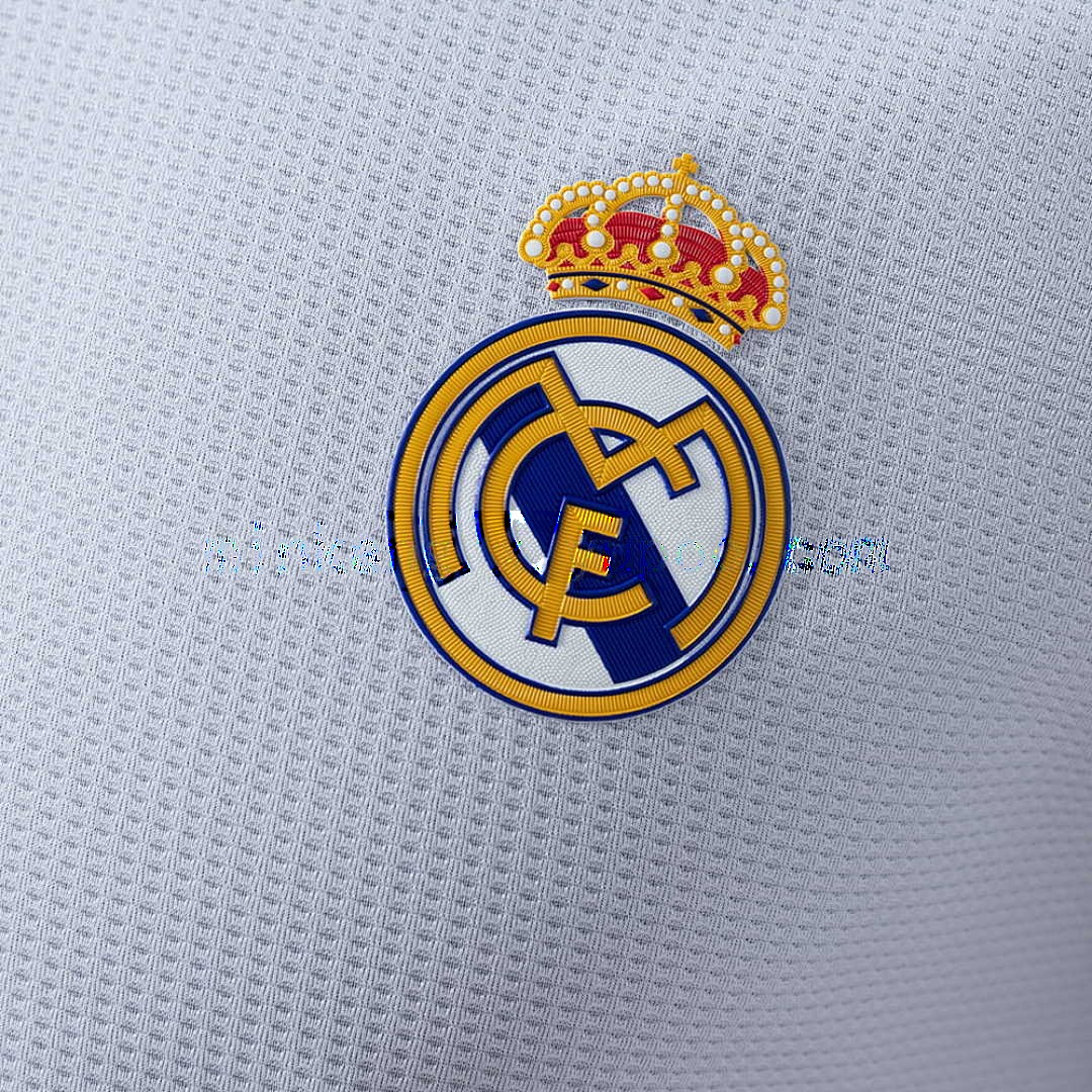 Real Madrid 19_20 Home Long Sleeve Player Version Retro Jersey S-3XL 5