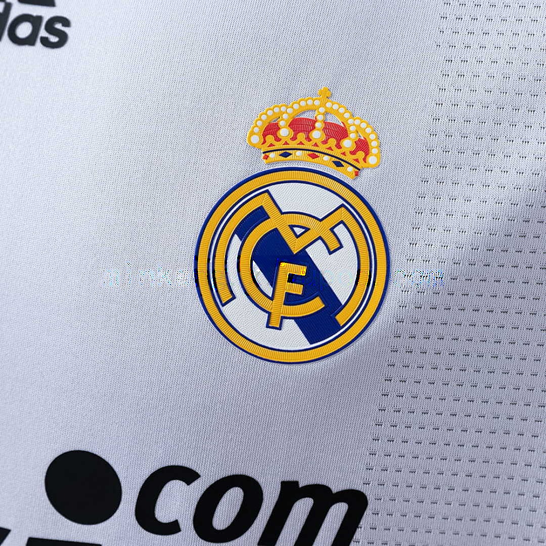 Real Madrid 09_10 Home Player Version Retro Jersey S-3XL 6