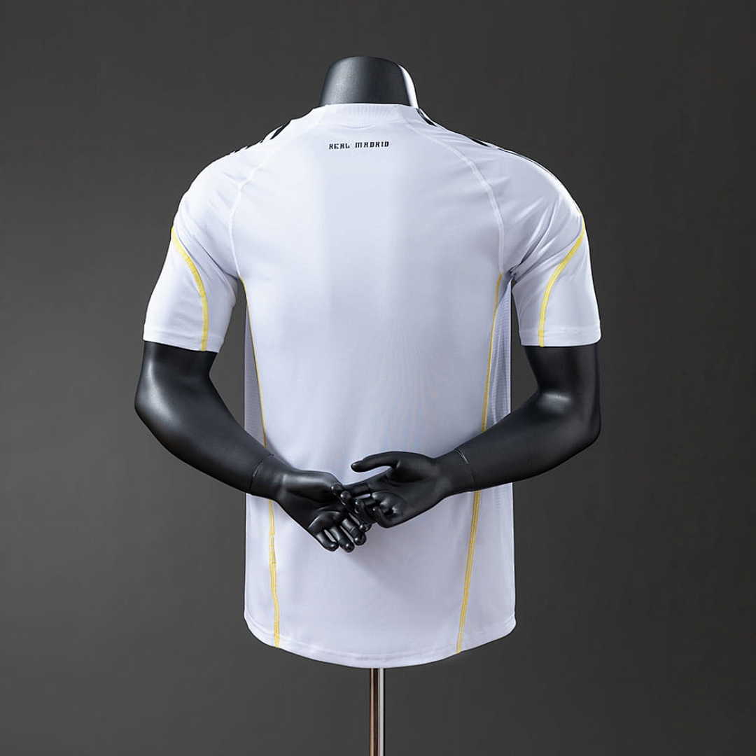 Real Madrid 09_10 Home Player Version Retro Jersey S-3XL 9