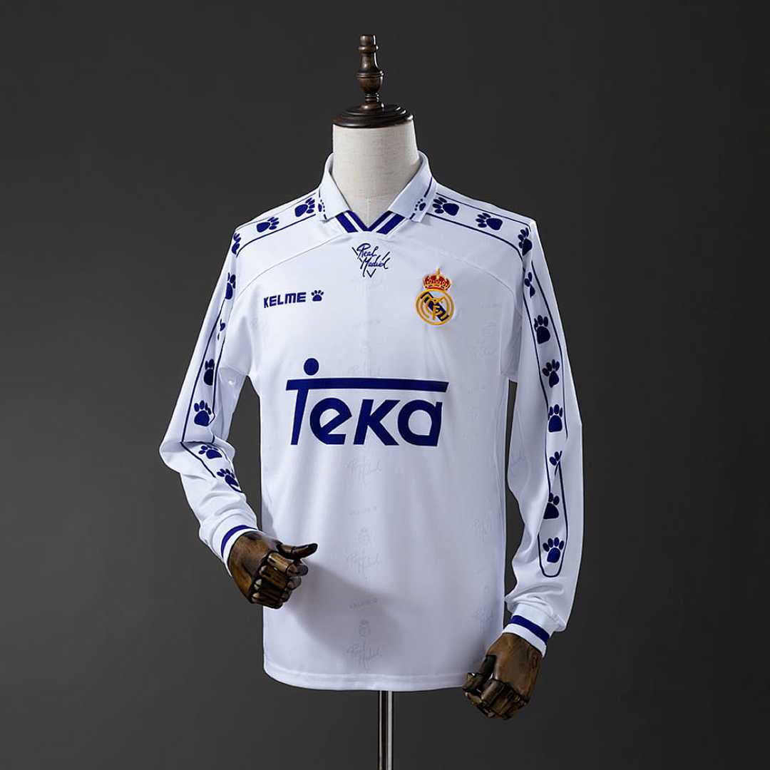 Retro long sleeve Real Madrid 94_96 home S-XXL