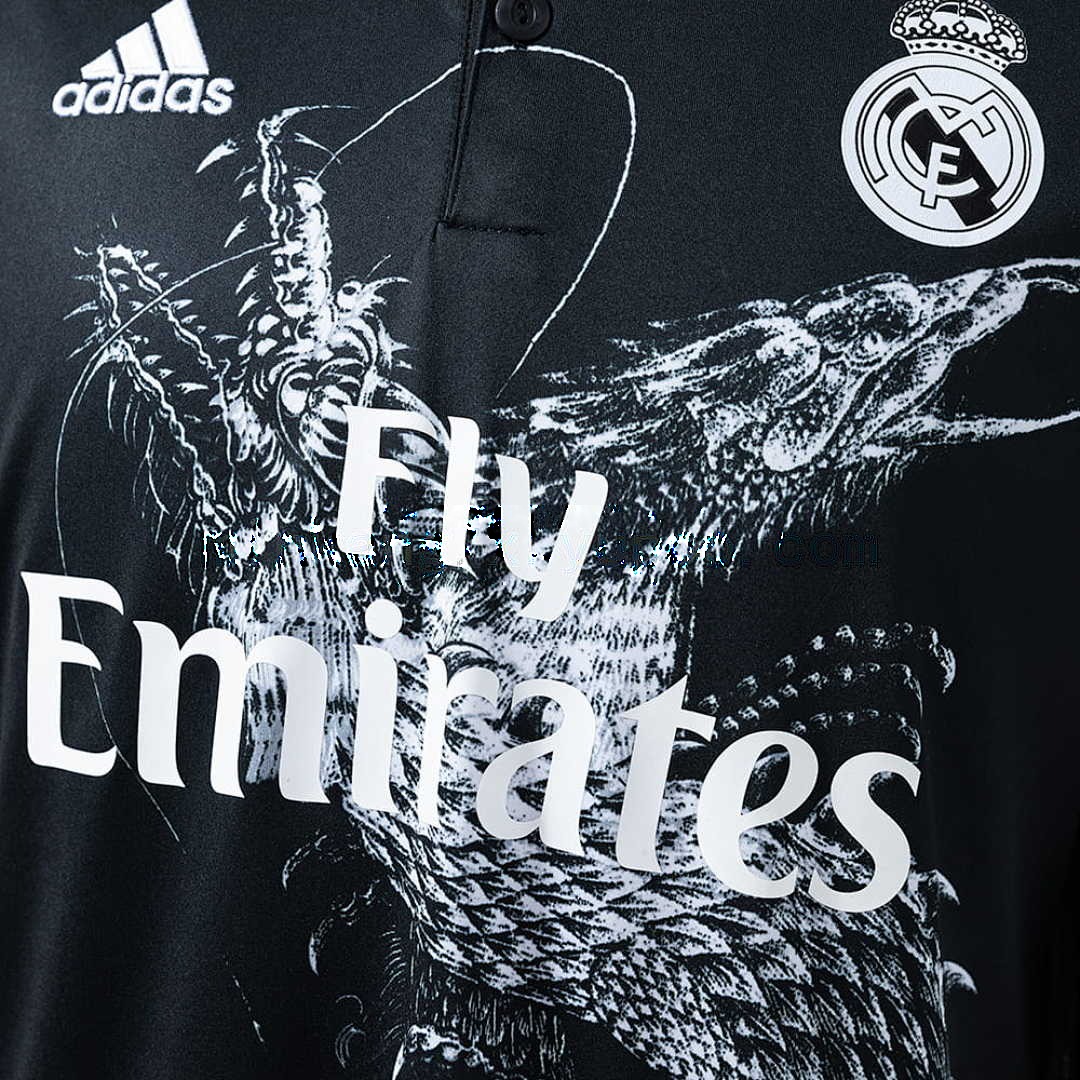 Real Madrid 2014_15 Second Away Long Sleeve Retro Jersey S-XXL 5