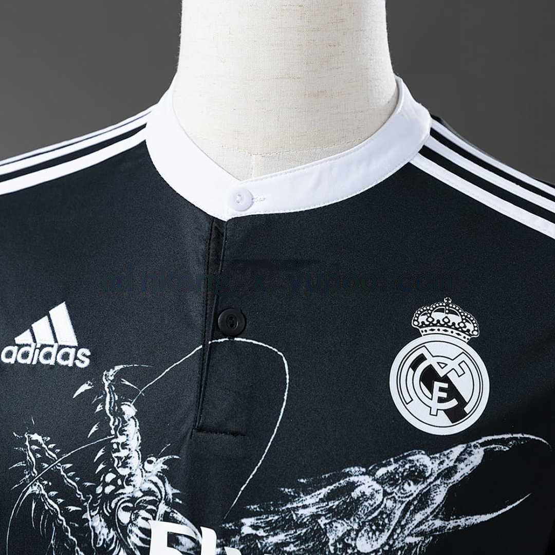 Real Madrid 2014_15 Second Away Long Sleeve Retro Jersey S-XXL 6