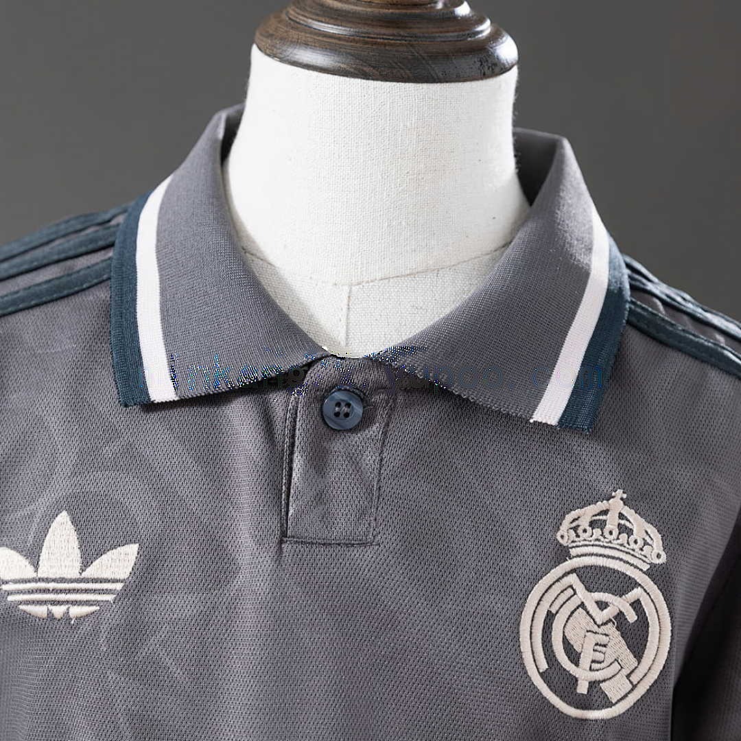 Real Madrid 24_25 Third Away kids kit Jersey SZIE 16-28 8