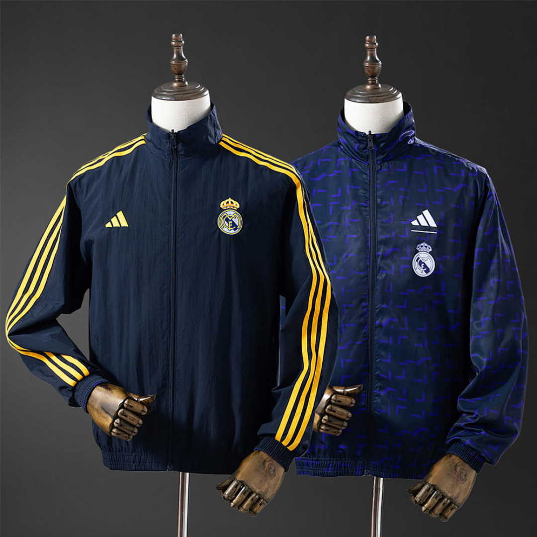 25_26 Real Madrid Trench Coat Reversible S-3XL